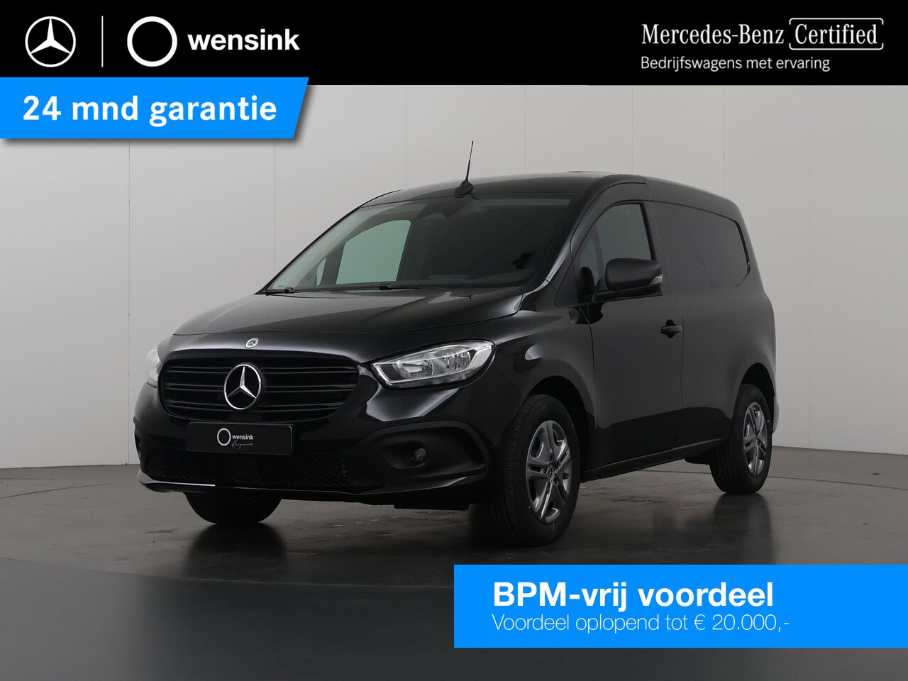 Mercedes-Benz Citan - 108 CDI L1 Pro | BPM VRIJ | Trekhaak | Achteruitrijcamera | Cruise Control | Airco | All S - AutoWereld.nl