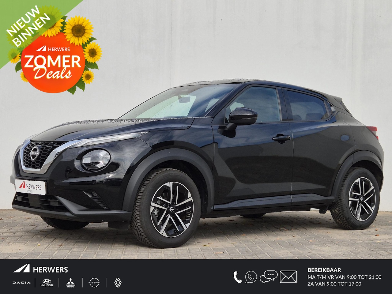 Nissan Juke - 1.0 DIG-T N-Connecta Handgeschakeld / Cold pack / Allseason banden / Apple Carplay Android - AutoWereld.nl
