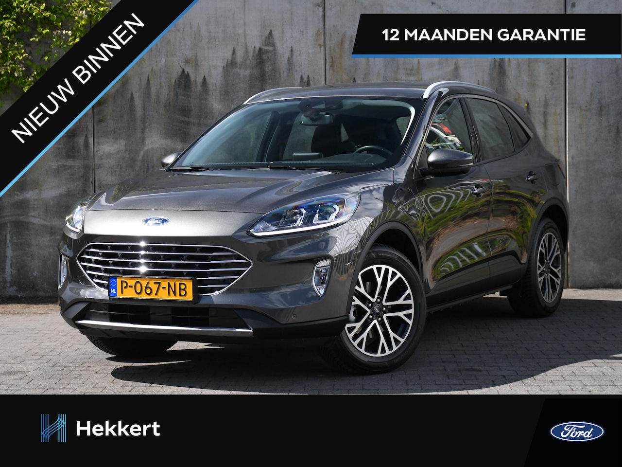 Ford Kuga - Titanium 2.5 PHEV 225pk Automaat TREKHAAK | KEYLESS | 18''LM | WINTER PACK | NAVI | PDC+ C - AutoWereld.nl