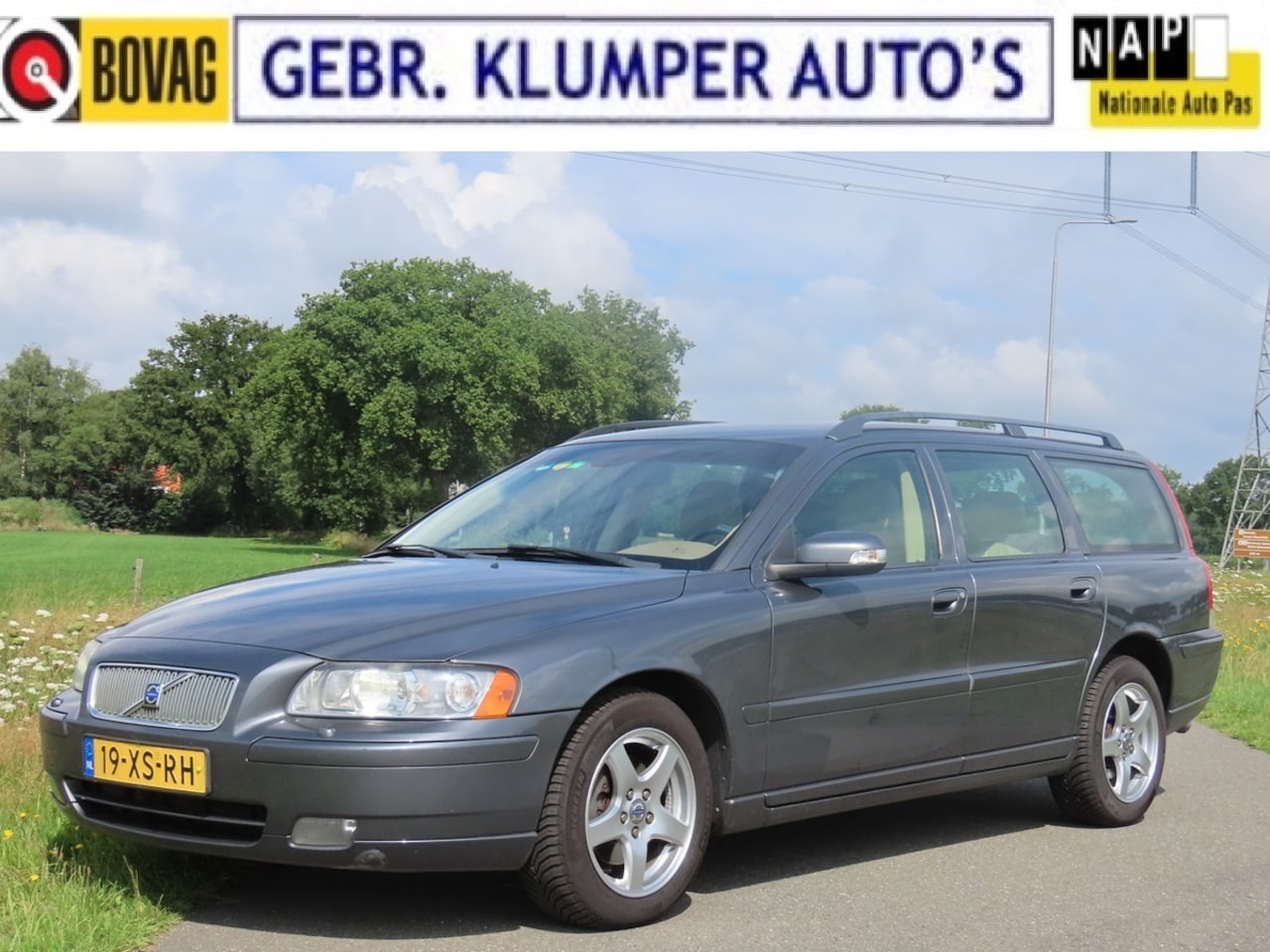 Volvo V70 - 2.4 Edition Classic 170pk, 1e Eig., Leer, Cruise, ECC, 16x beurt - AutoWereld.nl