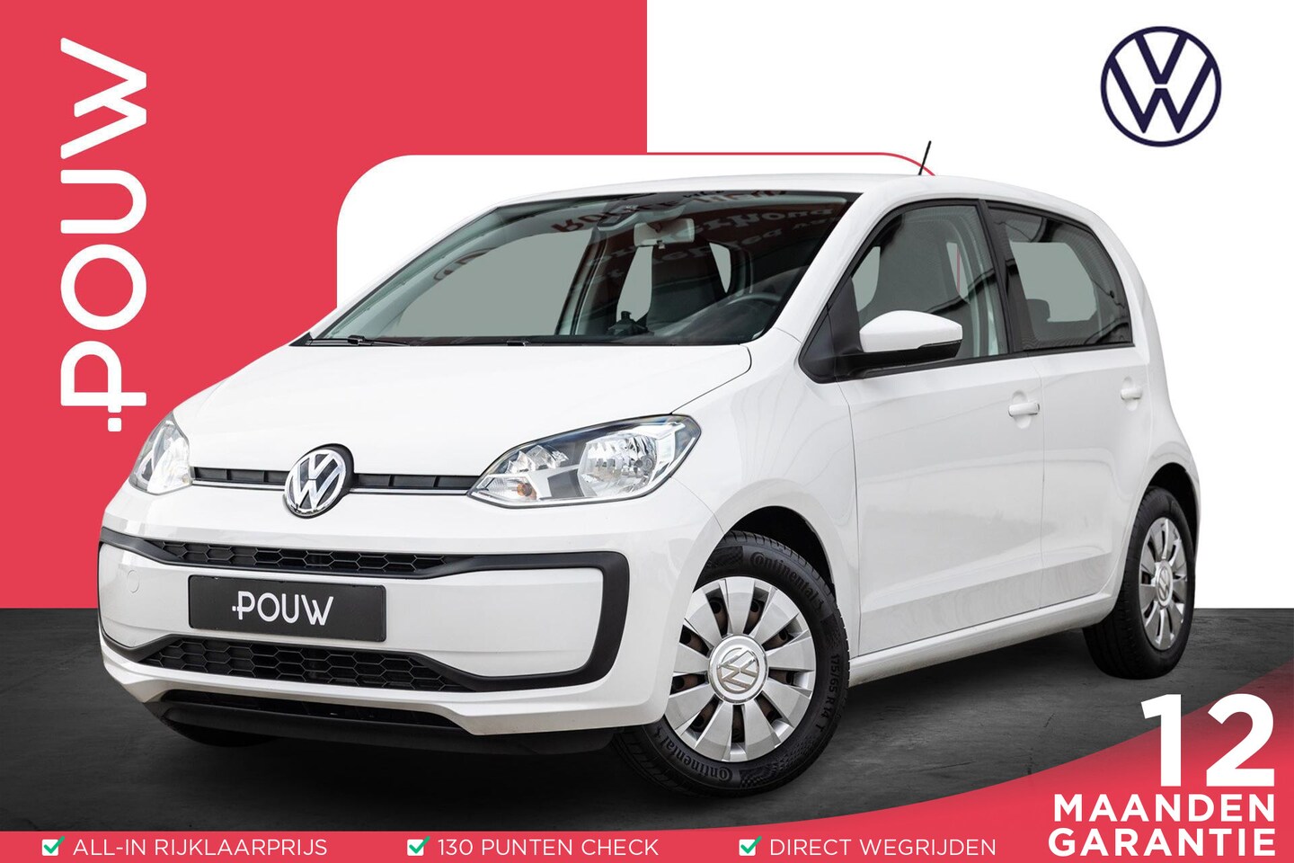 Volkswagen Up! - 1.0 60pk Move up! | Airco | Audio Streaming | Stuurbekrachtiging - AutoWereld.nl