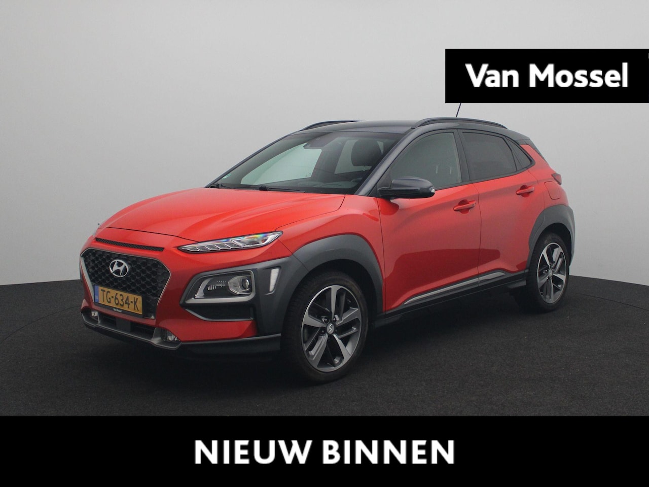Hyundai Kona - 1.6 T-GDI Premium | Navi | Stoelverwarming / Verkoeling | Camera | Elektrische Stoelen | - AutoWereld.nl