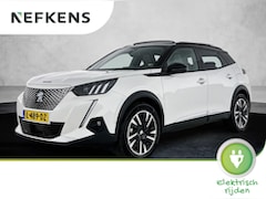 Peugeot e-2008 - EV GT Pack 50 kWh 136 pk | Navigatie | Accu 92% | Elektrisch Glazen Panoramadak | Achterui