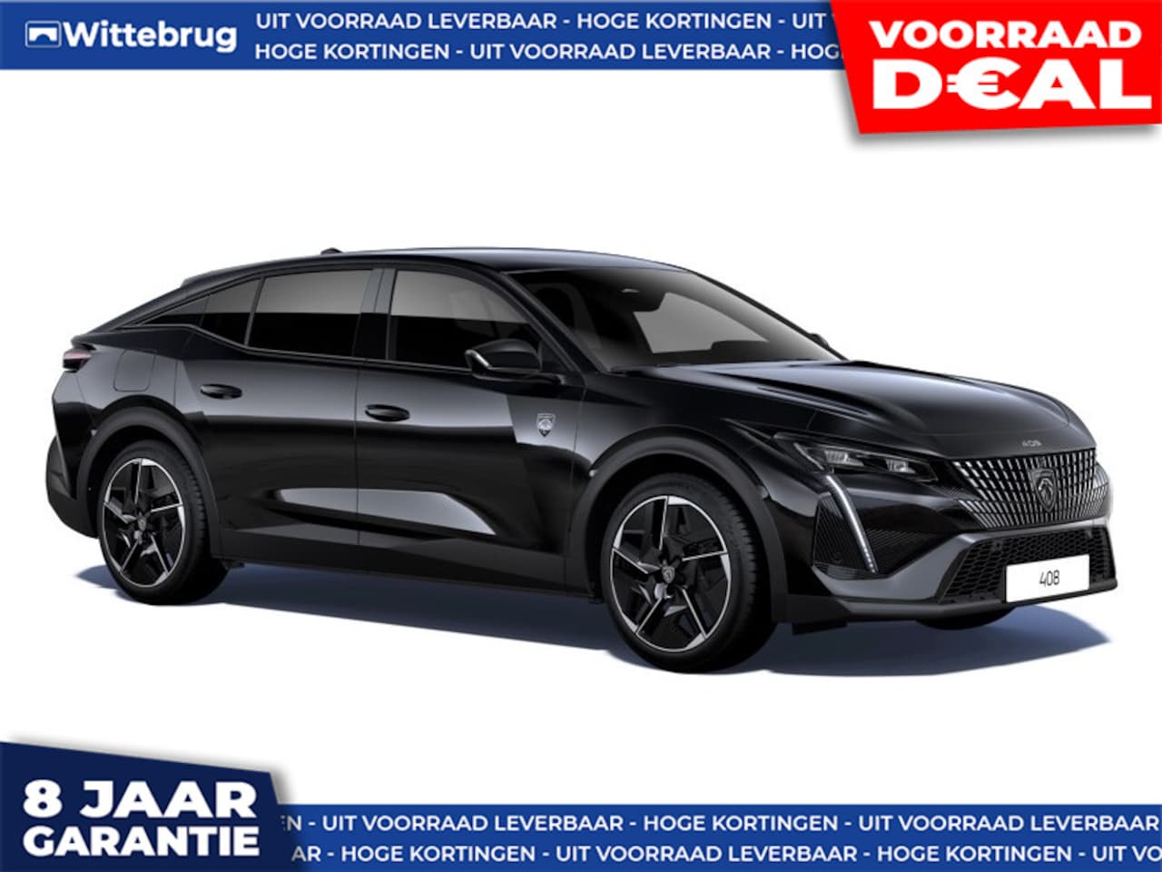 Peugeot 408 - 1.2 PureTech GT 130 Automaat - PACK HIFI - NIEUW! - 8 JAAR GARANTIE - AutoWereld.nl