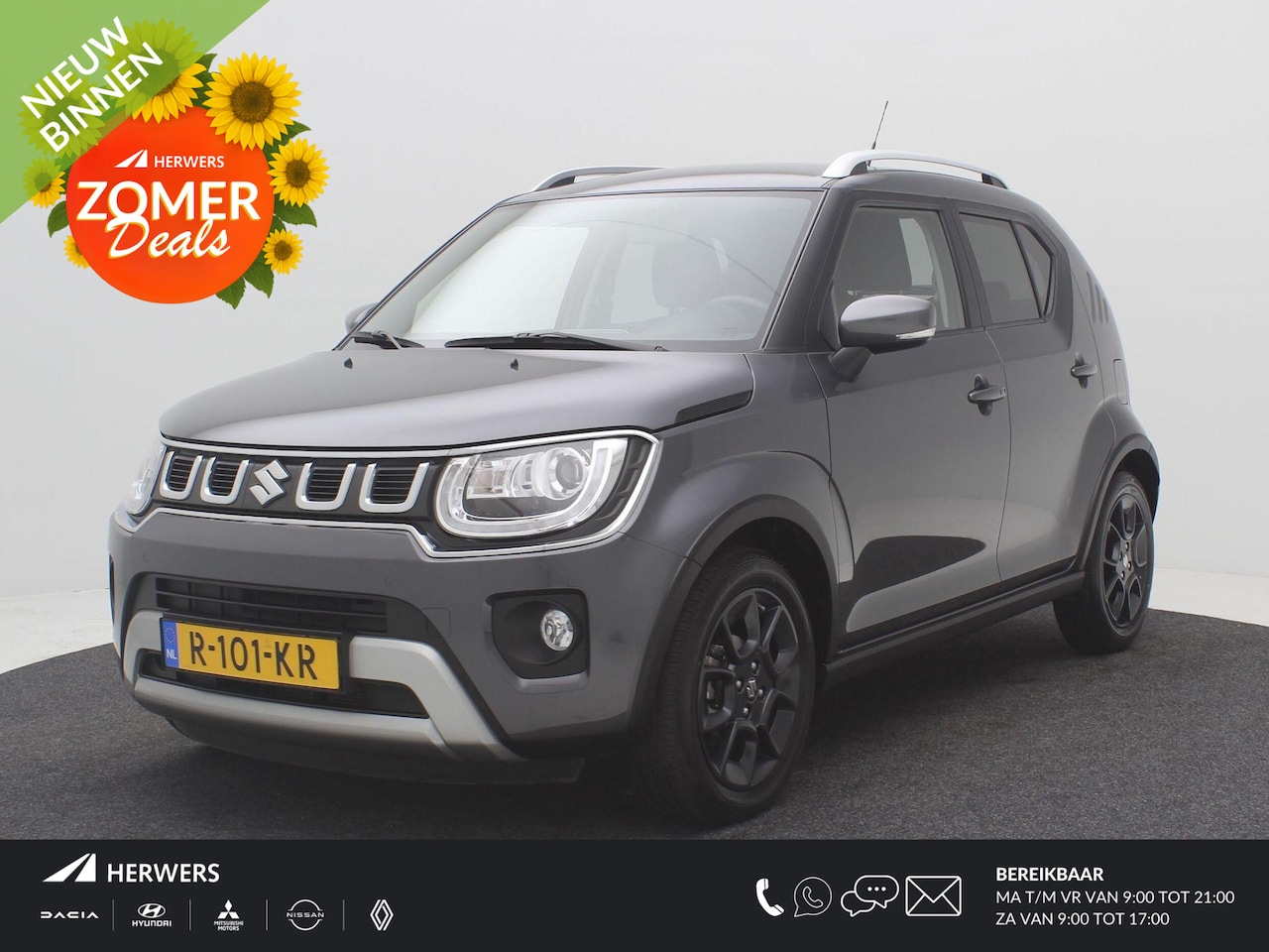 Suzuki Ignis - 1.2 Smart Hybrid Style AUTOMAAT / Trekhaak / 1000KG Trekgewicht / Navigatie / Achteruitrij - AutoWereld.nl