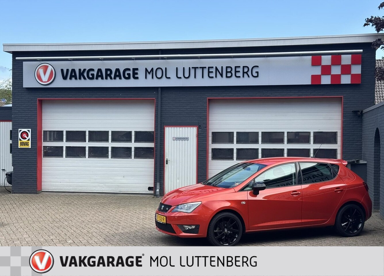 SEAT Ibiza - 1.0 EcoTSI 110pk DSG FR Connect. ORANJE, TREKHAAK, APPLE CAR PLAY, STOELVERWARMING - AutoWereld.nl