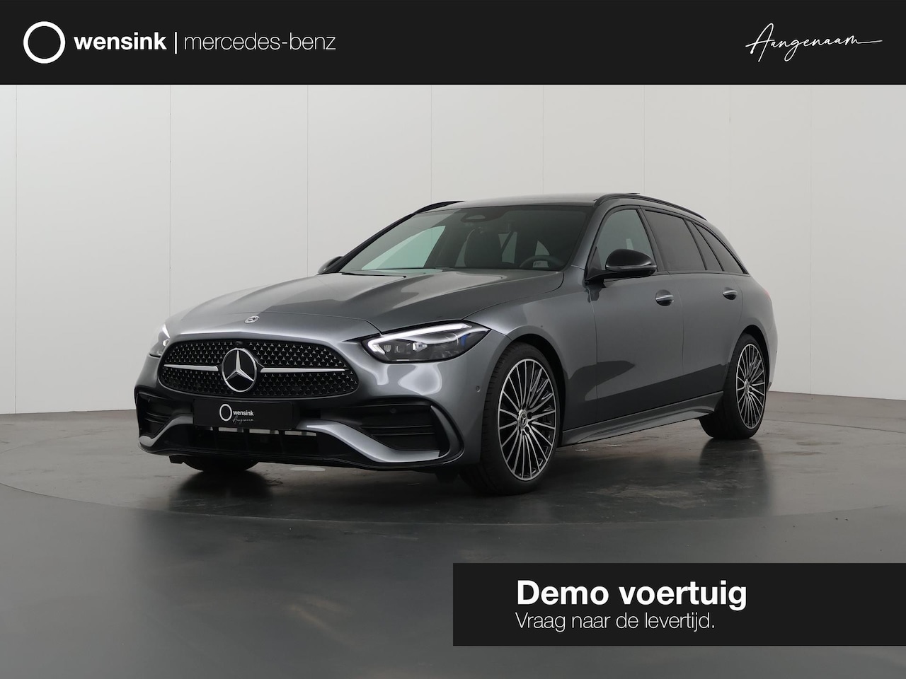 Mercedes-Benz C-klasse Estate - 180 AMG Line |  panorama-dak | Night pakket | Digital light | 19" AMG velgen | KEYLESS GO - AutoWereld.nl
