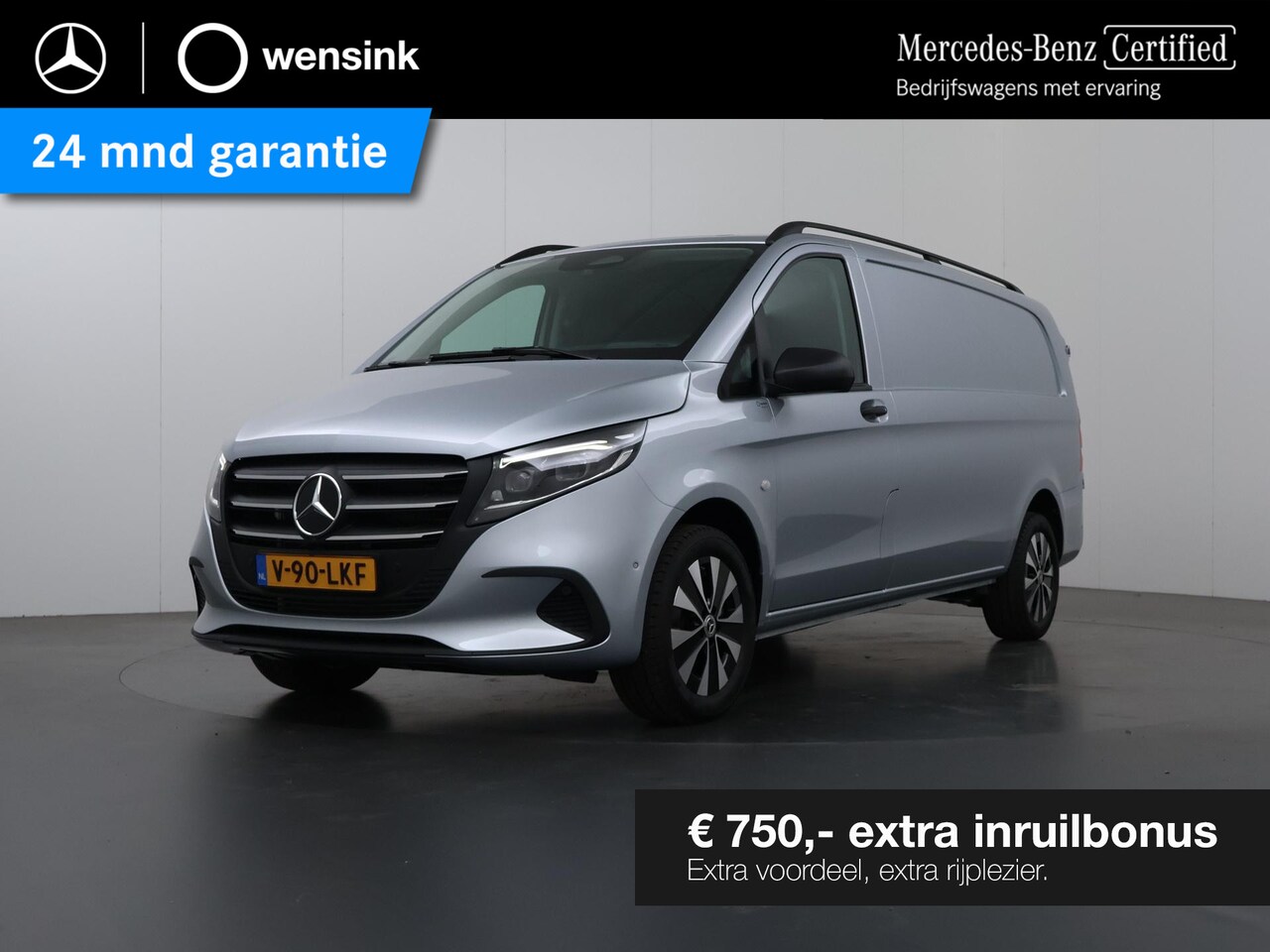 Mercedes-Benz Vito - 119 CDI Aut. | XL L3 | Select | 4X4 | Navigatie | Parkeercamera | Stoelverwarming | Keyles - AutoWereld.nl