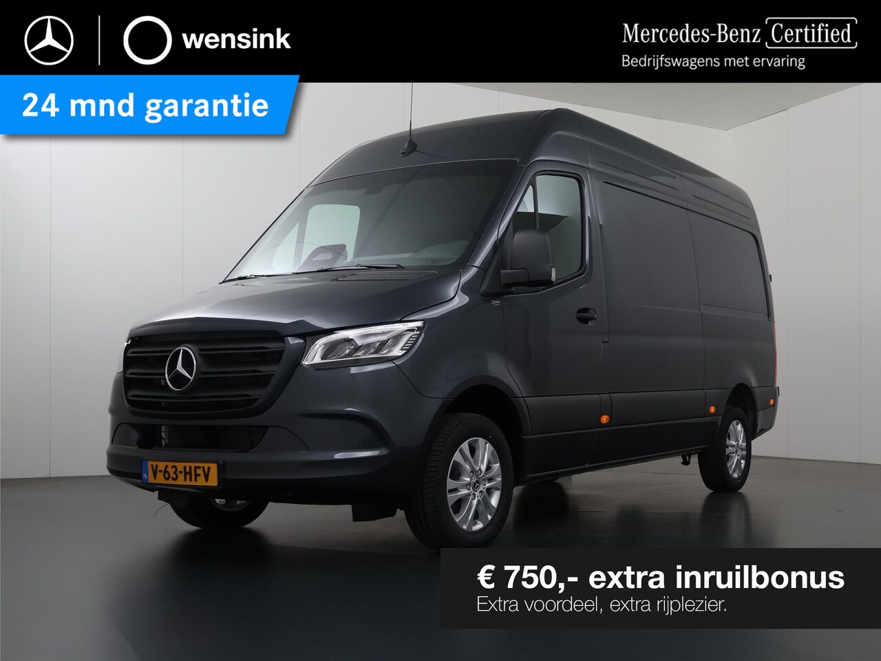 Mercedes-Benz Sprinter - 319 CDI L2 H2 | Aut. | Pro 3500KG AHW Keyless Go | Parkeercamera | Bluetooth | Airco | 3-z - AutoWereld.nl