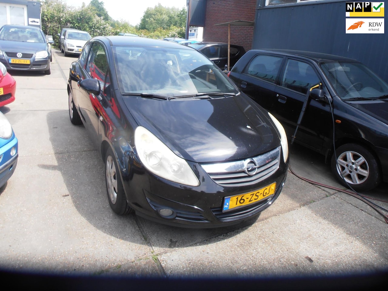 Opel Corsa - 1.2-16V Enjoy st bekr airco elek pak nap apk - AutoWereld.nl