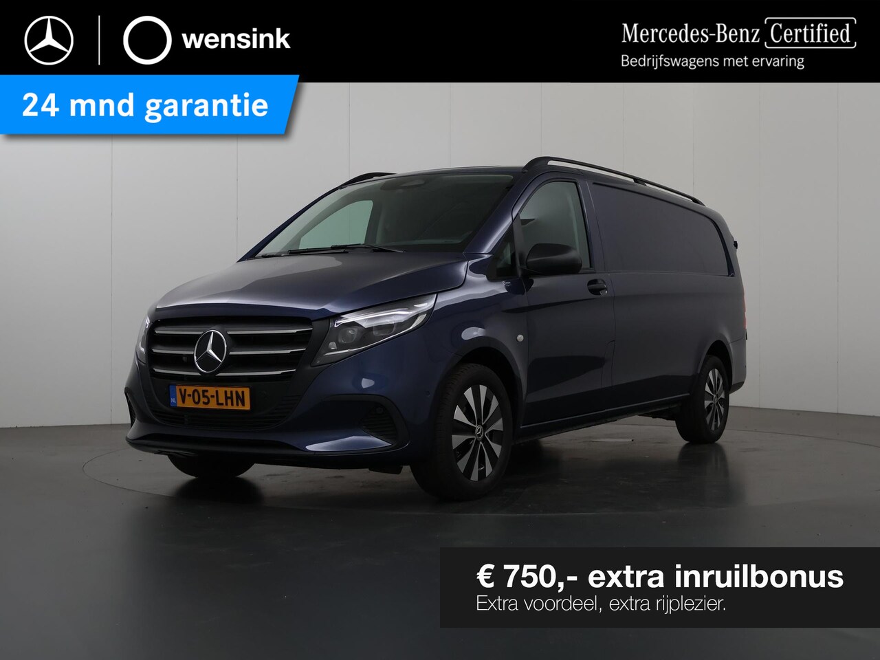 Mercedes-Benz Vito - 116 CDI Aut. | XL L3 | Select | Automaat | Parkeercamera | Distronic Plus | Trekhaak 2500K - AutoWereld.nl