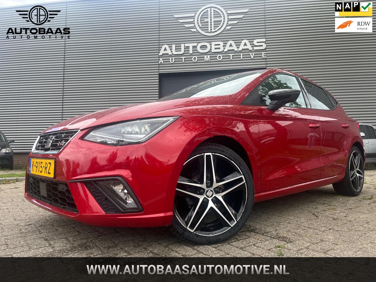 SEAT Ibiza - 1.0 TSI FR Business Intense Plus NL-AUTO+NAP+FULL LED+NAVI+LEDER+BEATS+KEYLESS+CAMERA+STOE - AutoWereld.nl