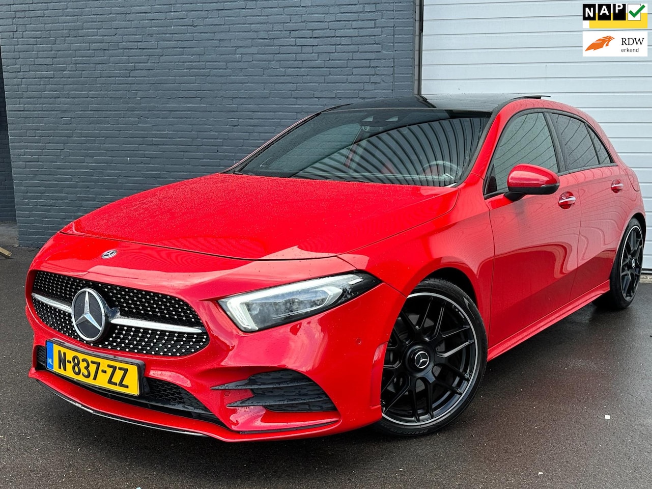 Mercedes-Benz A-klasse - 250 Premium Plus AMG/PANO/MEMORY/LEDER/VOLOPTIE! - AutoWereld.nl