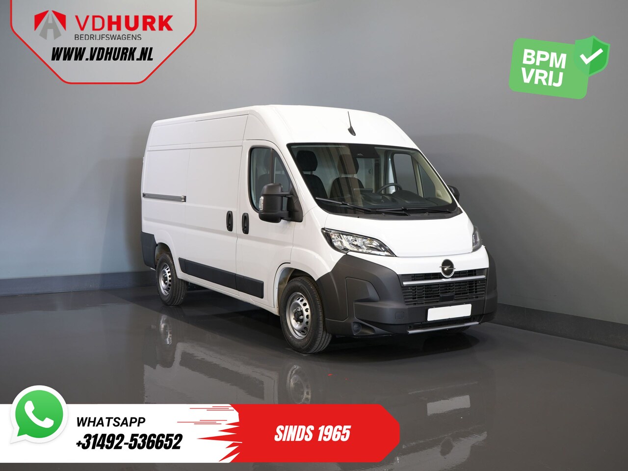 Opel Movano - 35 2.2 CDTI 140 pk Aut. ZF L2H2 BPM VRIJ! Virtual Cockpit/ Carplay/ Climate/ 270Gr. Deuren - AutoWereld.nl