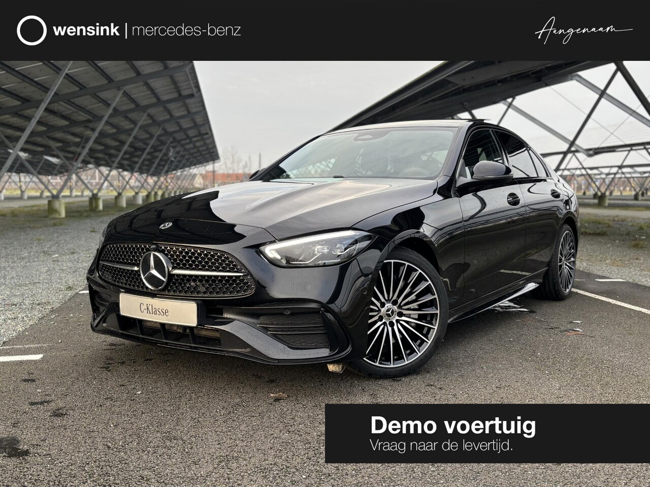 Mercedes-Benz C-klasse - 180 Star Edition AMG Line | Night | Panoramadak | Burmester | Memory stoelen | Sfeerverlic - AutoWereld.nl