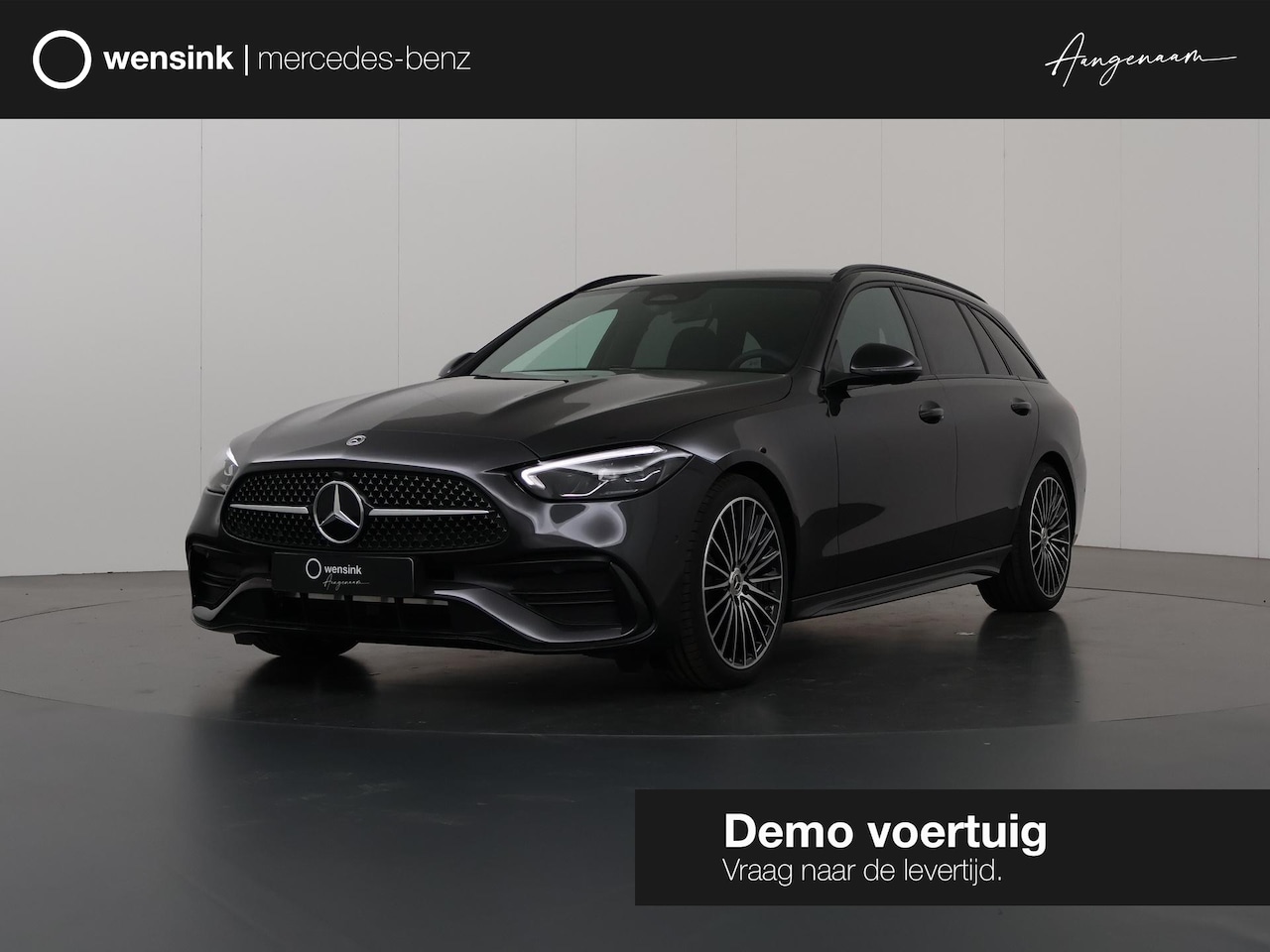 Mercedes-Benz C-klasse Estate - 180 Star Edition AMG Line | Panoramadak | Night Pakket | Elektrische Stoelen met Memory | - AutoWereld.nl