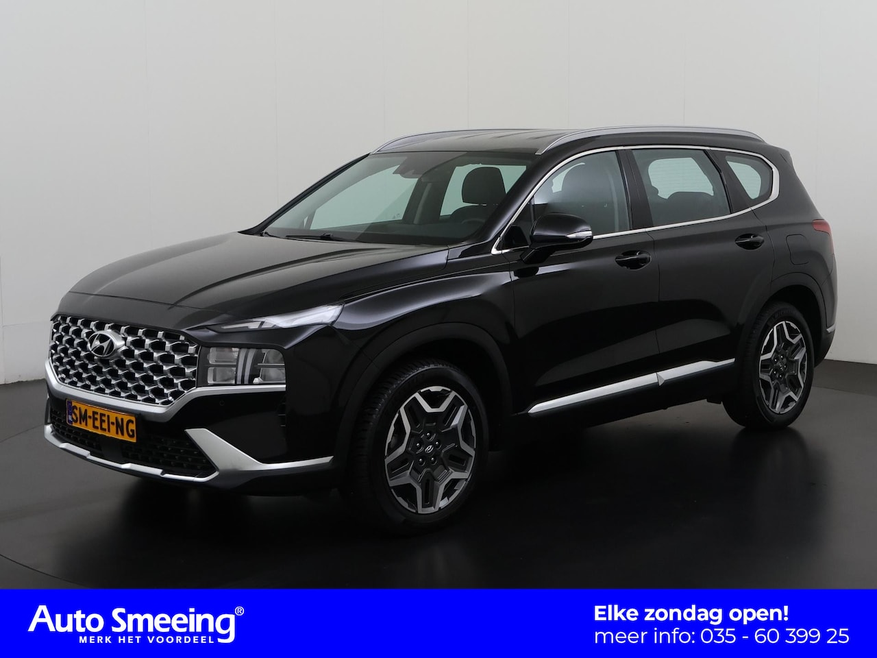 Hyundai Santa Fe - 1.6 T-GDI PHEV Premium 7p. | Leder | Adaptief Cruise | Camera | Zondag Open! - AutoWereld.nl