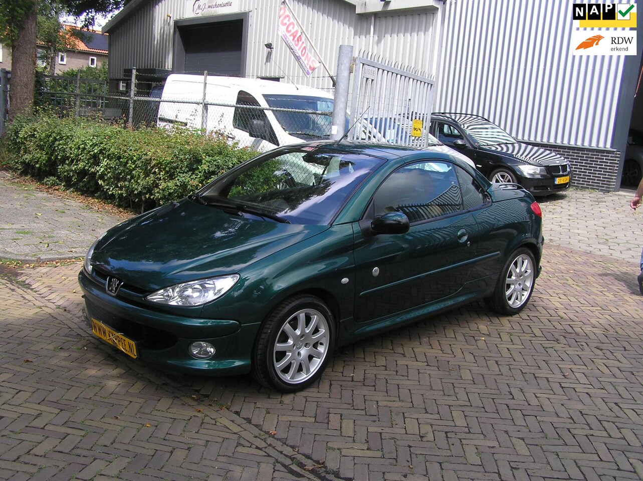 Peugeot 206 CC - 2.0-16V Roland Garros nap airco apk nieuwe apk - AutoWereld.nl