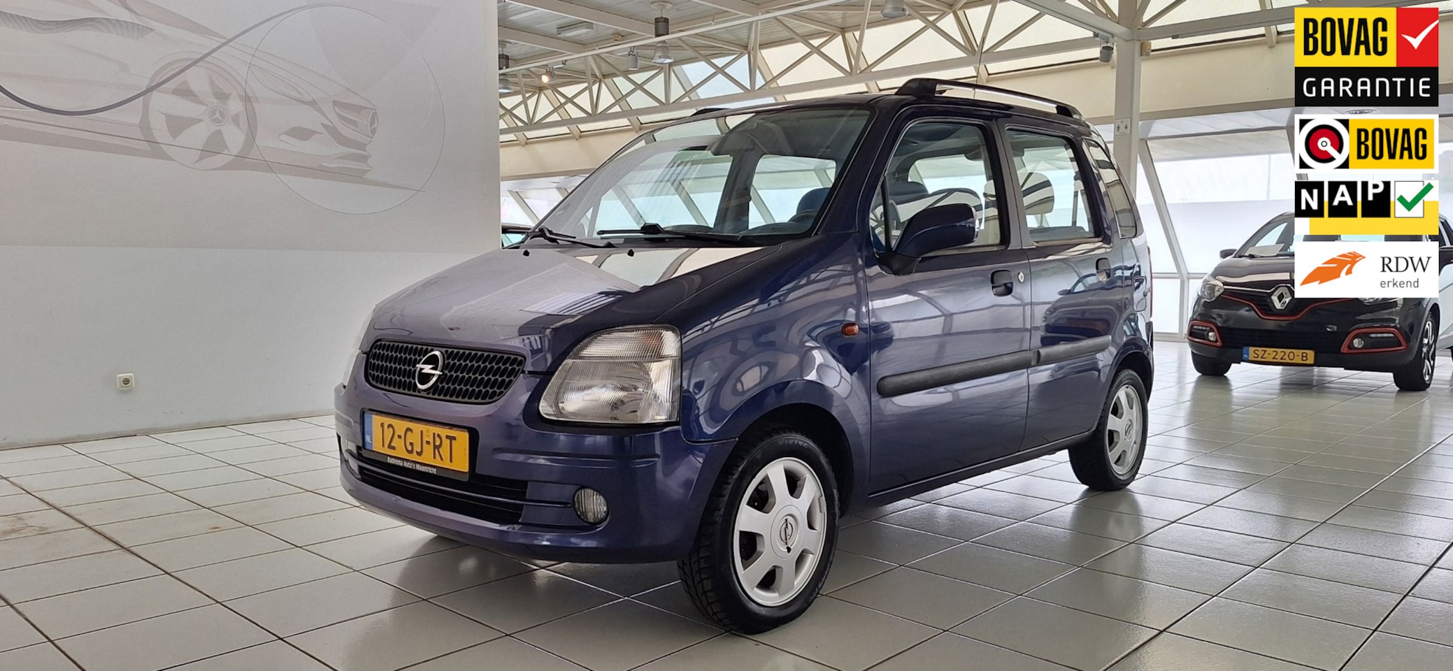 Opel Agila - 1.2-16V Elegance 1.2-16V Elegance - AutoWereld.nl