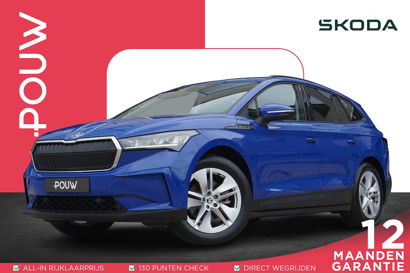 Skoda Enyaq iV - 60 180pk | Camera | Apple CarPlay / Android Auto | Stoel & Stuur Verwarming - AutoWereld.nl