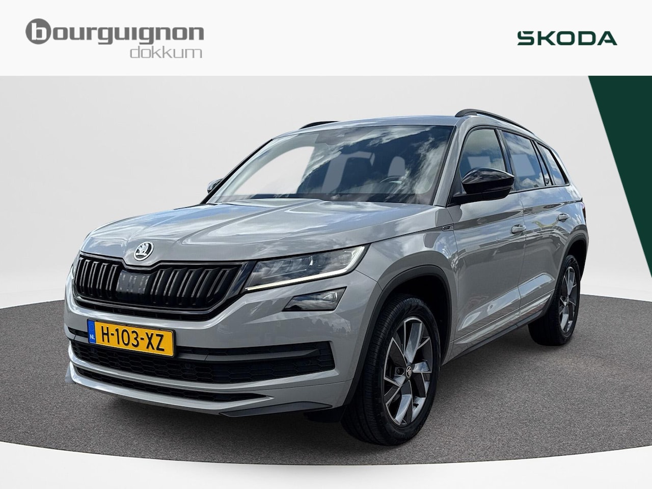 Skoda Kodiaq - 1.5 TSI Sportline Business 7p. | 150Pk | Automaat | Side assist | - AutoWereld.nl