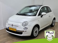 Fiat 500 - Occasion automaat met 1.2 motor | Tweedehands 500 automaat in wit | Panodak | Trekhaak | E