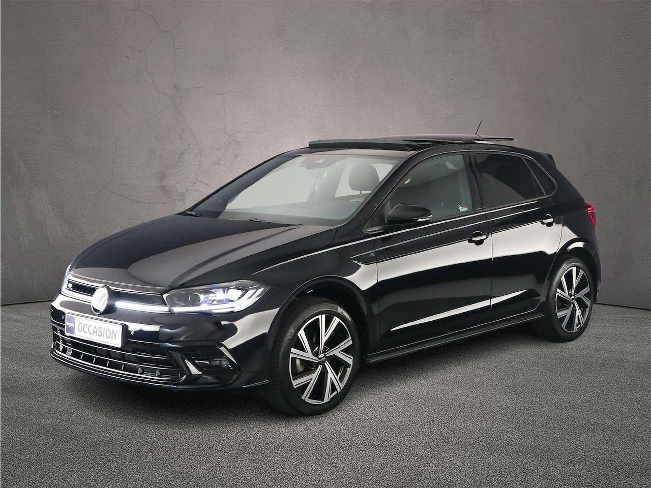 Volkswagen Polo - R-Line 1.0 TSI 95pk DSG Automaat Panoramadak, Beats Audio, Adaptive cruise control, Achter - AutoWereld.nl