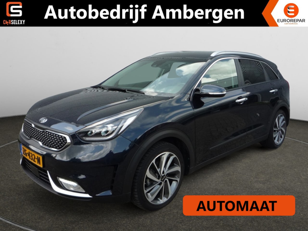 Kia Niro - 1.6 GDi Hybrid Executive-Line Navi Leder Géén Afleverkosten - AutoWereld.nl