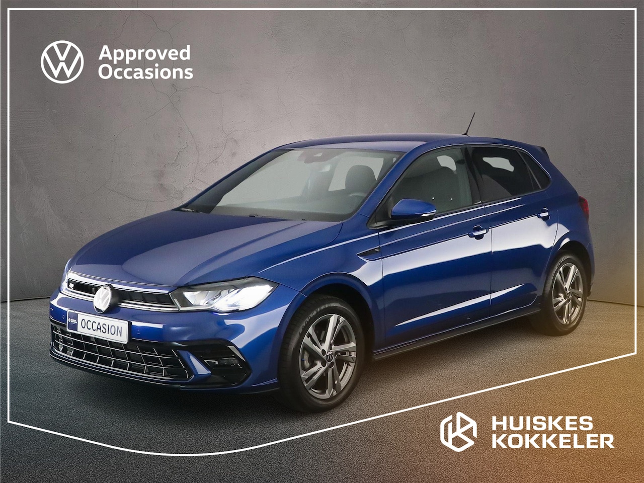 Volkswagen Polo - R-Line 1.0 TSI 95pk DSG Automaat Adaptive cruise control, Parkeersensoren, Airco, LED kopl - AutoWereld.nl