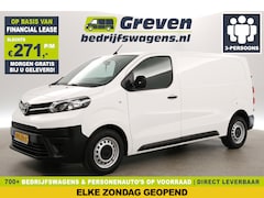 Toyota ProAce - 2.0 D-4D L2H1 145PK Airco Cruise Carplay 3 Persoons Parkeersensoren Elektrpakket