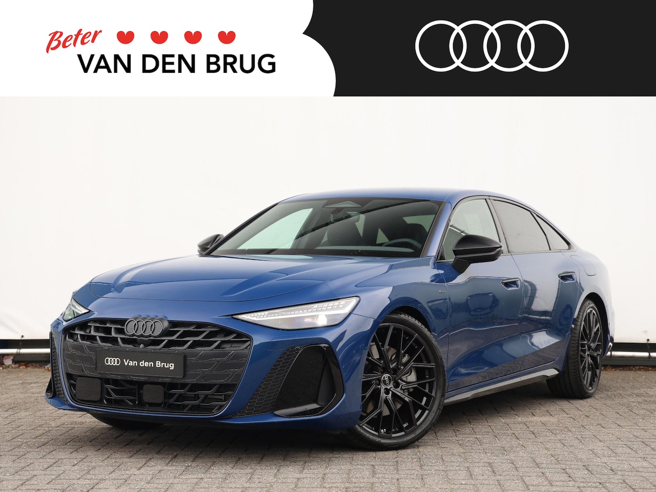 Audi A6 Limousine - 2.0 e-hybrid quattro S edition Competition 299 pk | Vierwielbesturing| Optiek Zwart | Comf - AutoWereld.nl
