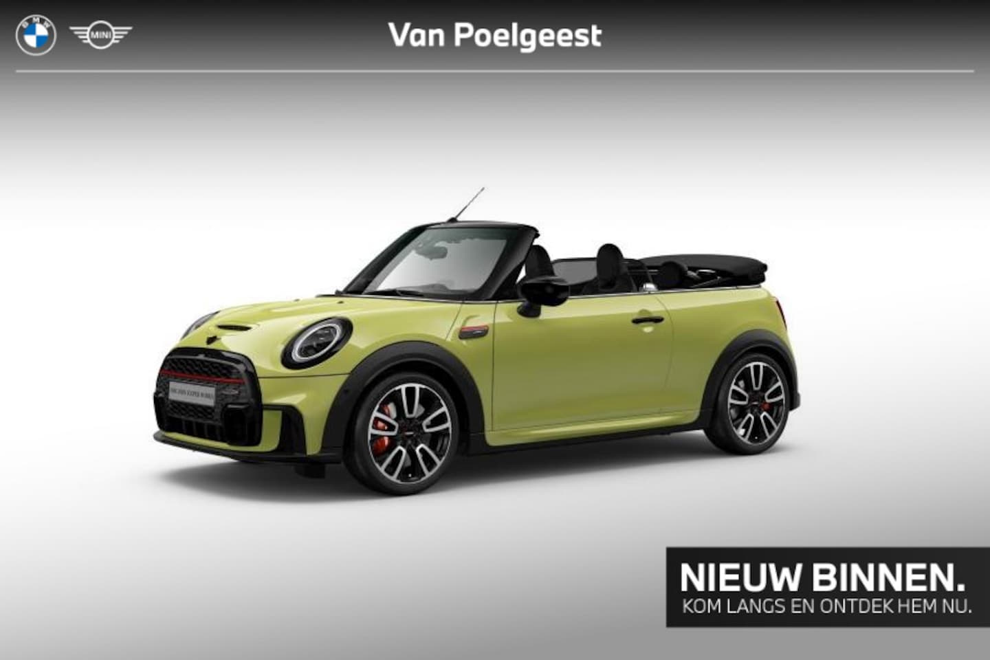 MINI Cabrio - John Cooper Works JCW Pack Essence Aut. - AutoWereld.nl