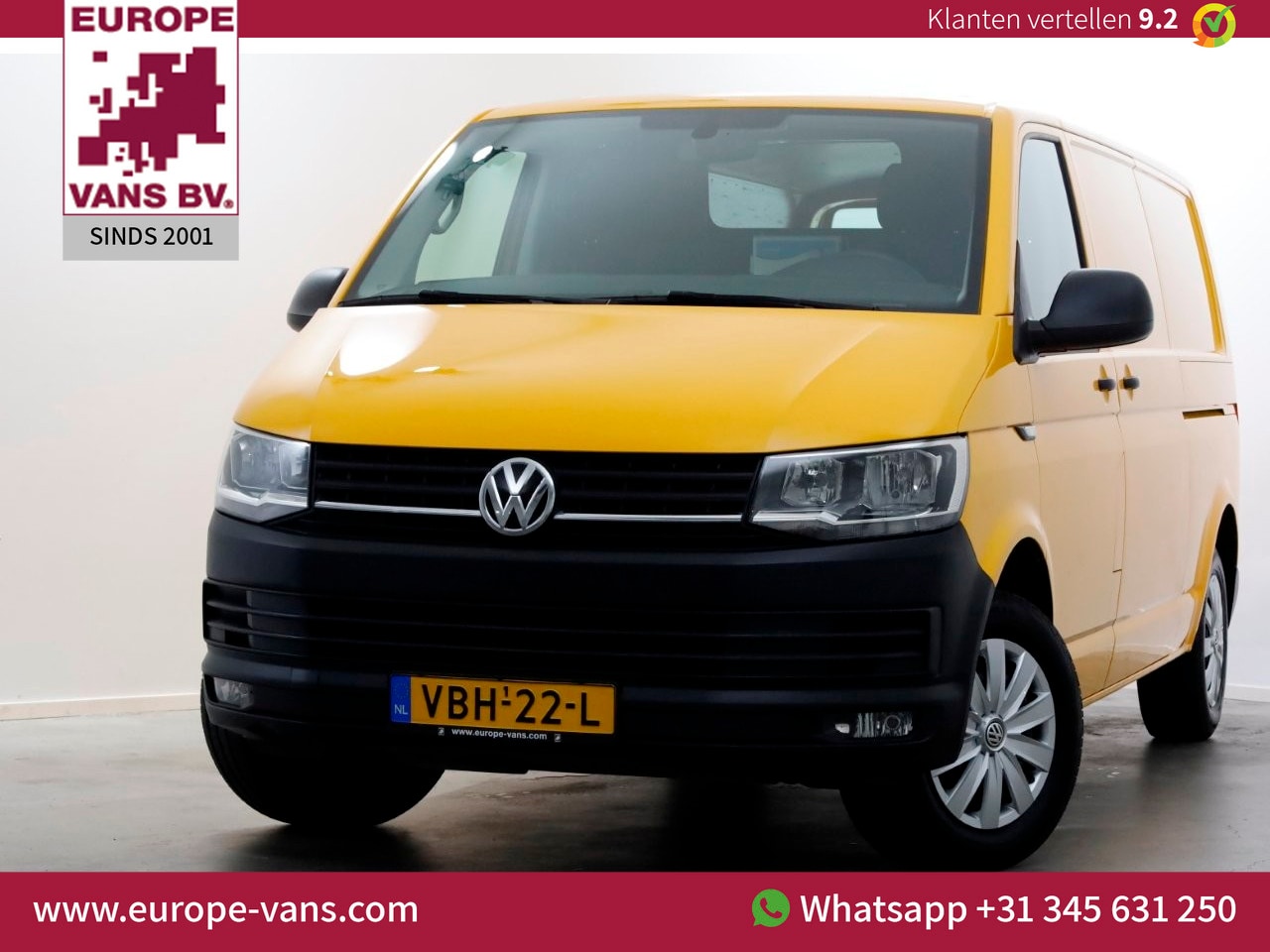 Volkswagen Transporter - T6 2.0 TDI 150pk E6 Lang Comfortline Airco/Camera/2x Schuifdeur 07-2019 - AutoWereld.nl