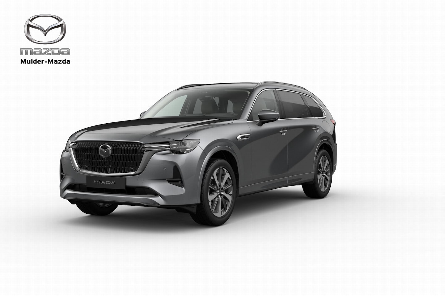 Mazda CX-80 - e-Skyactiv PHEV 327 Takumi Plus | 12,3-inch TFT-kleurendisplay met bediening via centrale - AutoWereld.nl