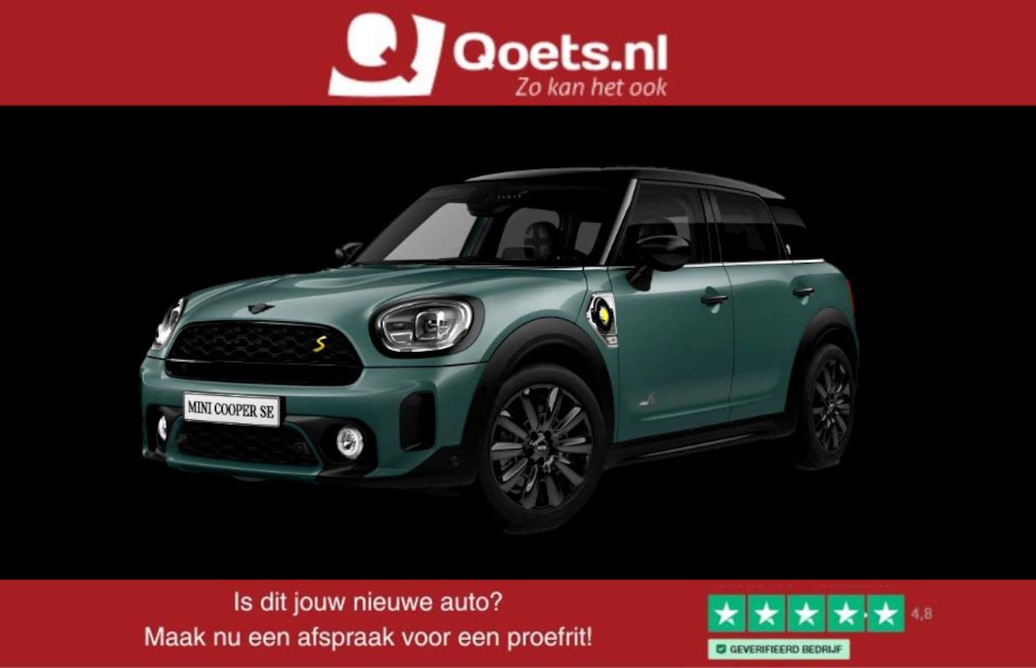 MINI Countryman - Mini 2.0 Cooper S E ALL4 Panoramadak - Driving/Parking Assistant - Head up - Getinte Ruite - AutoWereld.nl