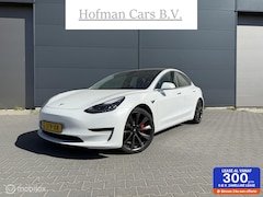 Tesla Model 3 - Performance AWD Dual Motor 75 kWh Pearl White Incl BTW