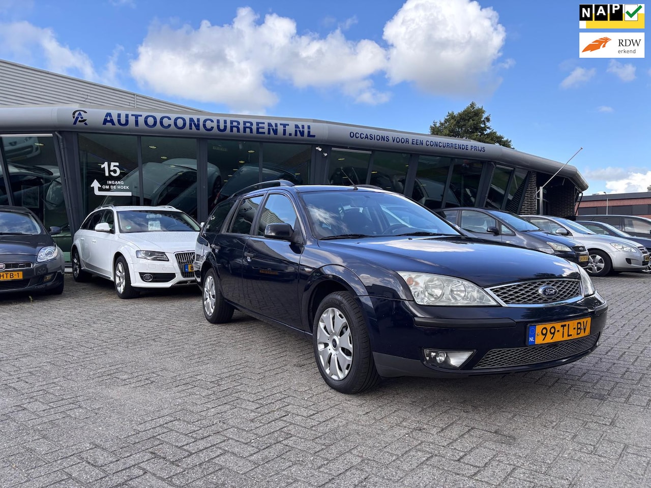 Ford Mondeo Wagon - 1.8-16V Champion 1.8-16V Champion, Koude Airco, Inruil mogelijk. - AutoWereld.nl