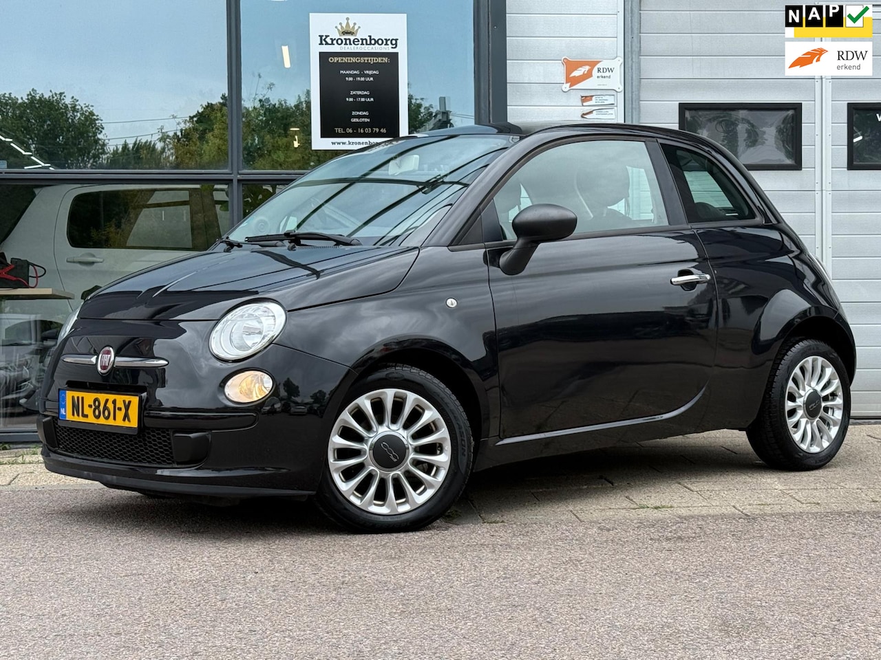 Fiat 500 - 1.2 Lounge 1.2 Lounge, NAP, AIRCO, PANO - AutoWereld.nl