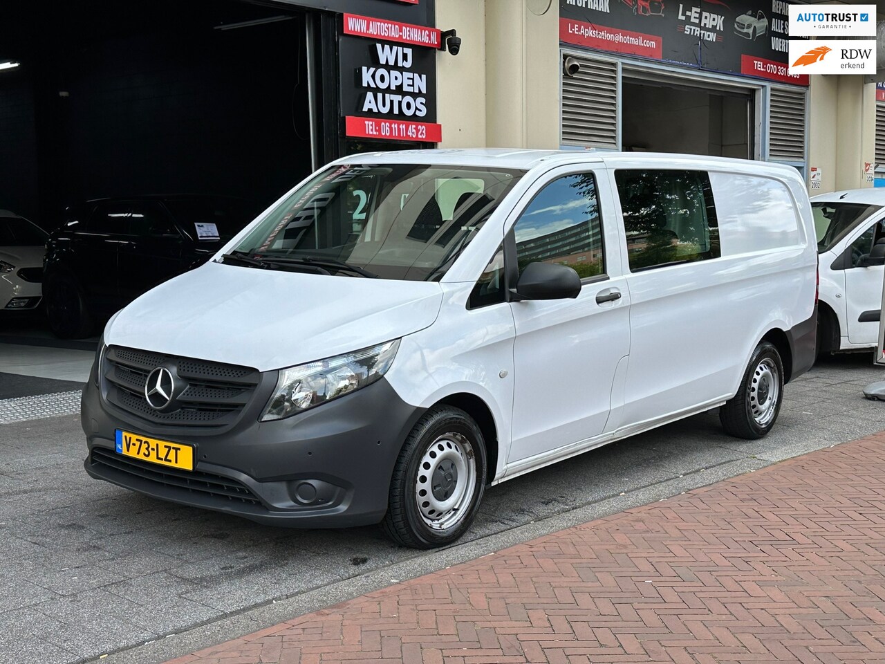 Mercedes-Benz Vito - 111 CDI Extra Lang Dubbel Cabine Airco 6 Persoons - AutoWereld.nl
