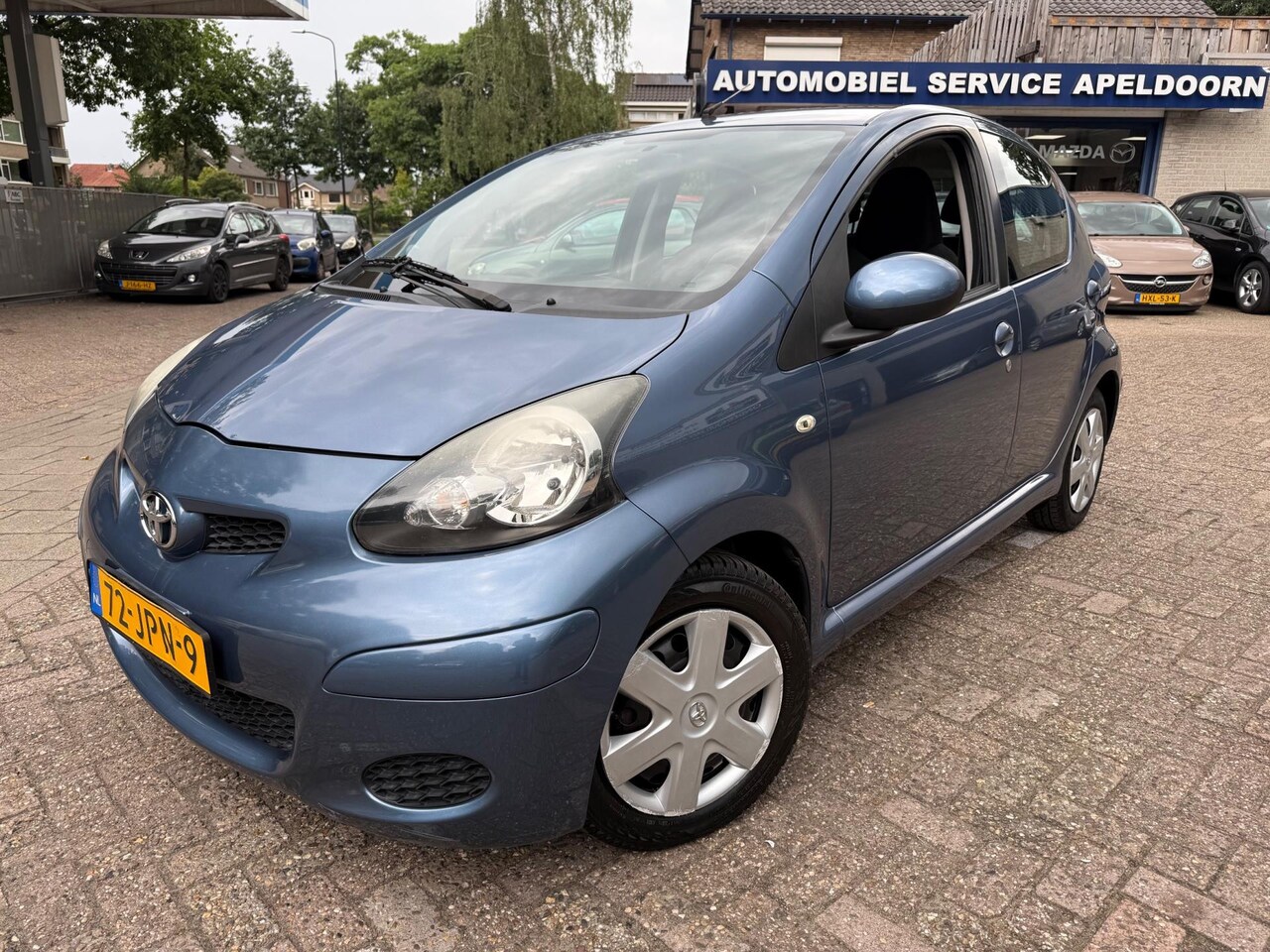 Toyota Aygo - 1.0-12V Comfort AUTOMAAT *NAP *5DRS*AIRCO*TREKHAAK*ELEKTR. RAMEN*NW. APK*STUURBEKR.* - AutoWereld.nl