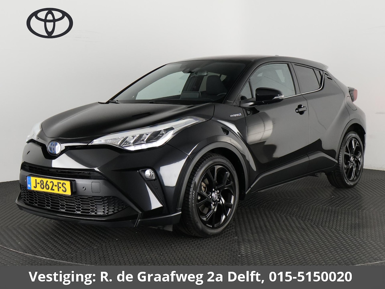 Toyota C-HR - 1.8 Hybrid Black Edition | 1e eigenaar | Dealer onderhouden | - AutoWereld.nl