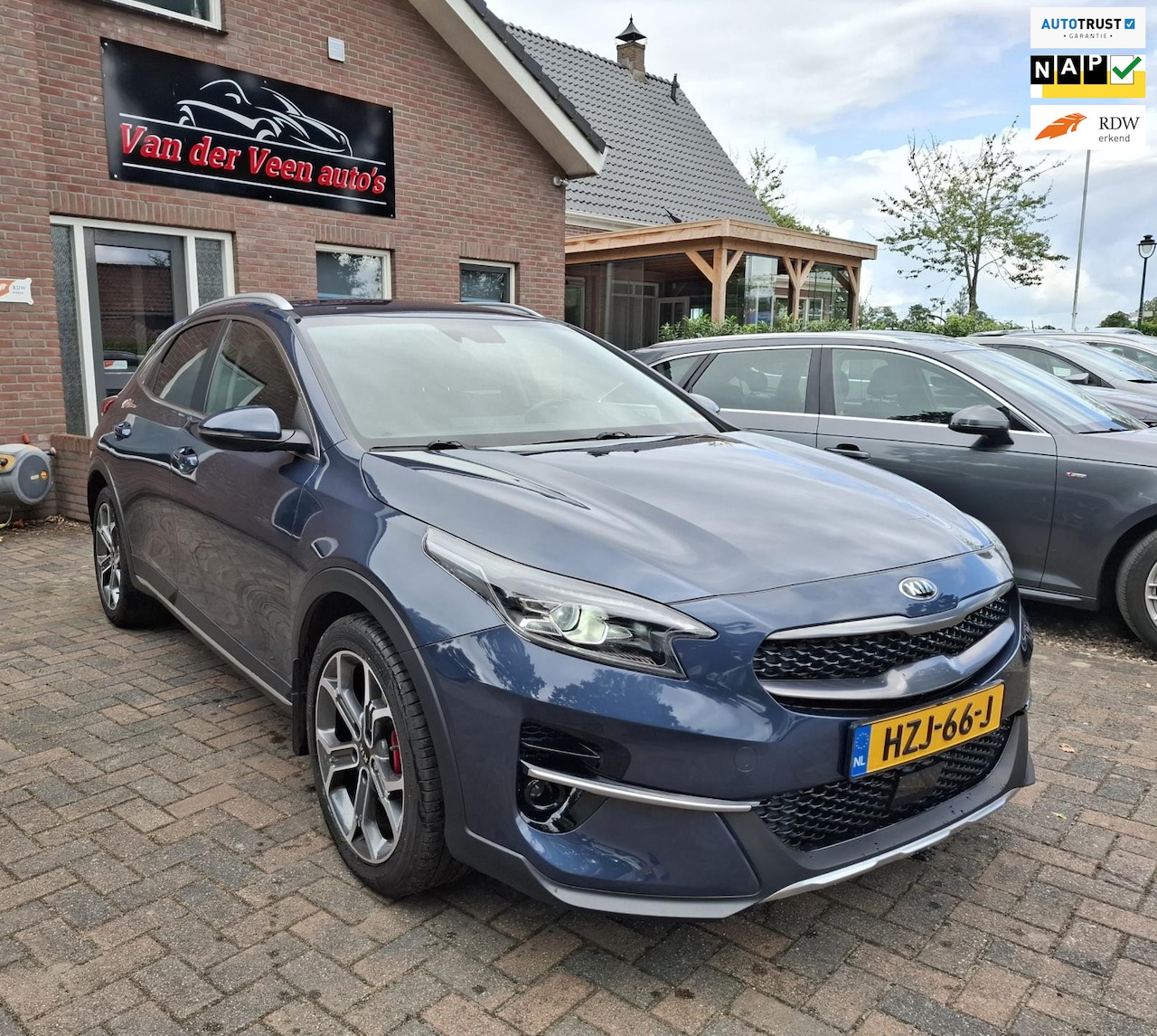 Kia XCeed - 1.6 T-GDi DynamicPlusLine GT pack 204 PK. Dealer onderhouden, leder, stoel- &stuurverw, ca - AutoWereld.nl