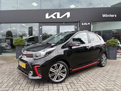 Kia Picanto - 1.0 T-GDI /100pk GT-Line | Ledere bekleding | Stoelverwarming | Navigatie | Tot 10jr. Kia