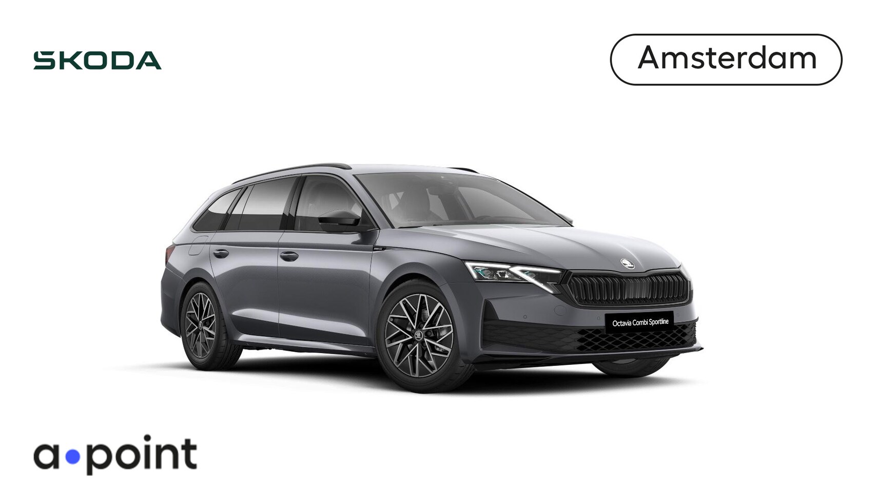 Skoda Octavia Combi - Sportline Tour m-HEV 1.5 TSI 150 pk 7 versn. DSG | Travel assist | Navigatie pakket | Trek - AutoWereld.nl