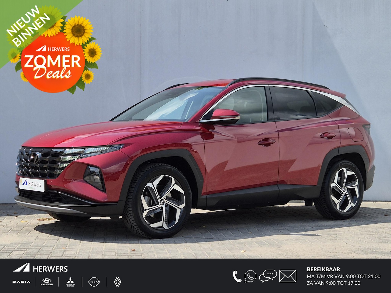 Hyundai Tucson - 1.6 T-GDI PHEV Comfort Smart 4WD Automaat / Allseason banden / Stoelverwarming / Adaptief - AutoWereld.nl