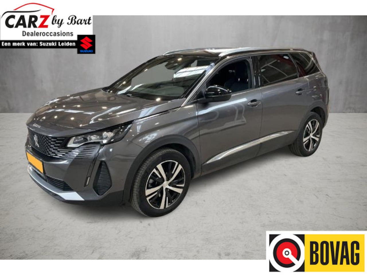 Peugeot 5008 - 1.2 PURETECH GT AUTOMAAT 7P Elek. achterklep | Dodehoeksensoren | Stoelverwarming - AutoWereld.nl