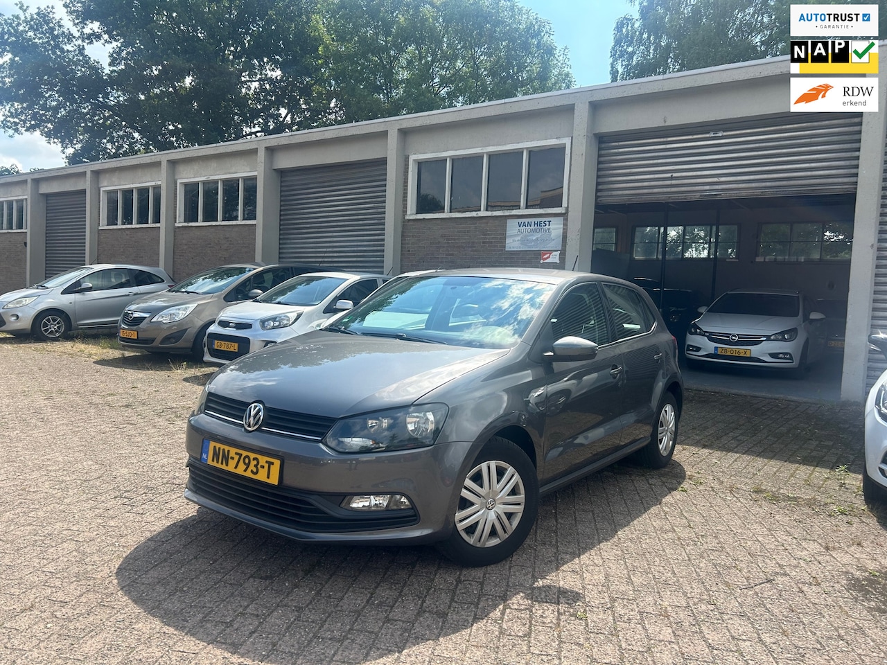 Volkswagen Polo - 1.0 Airco, Centrale Verg, Garantie, Nieuw Onderhoud! - AutoWereld.nl