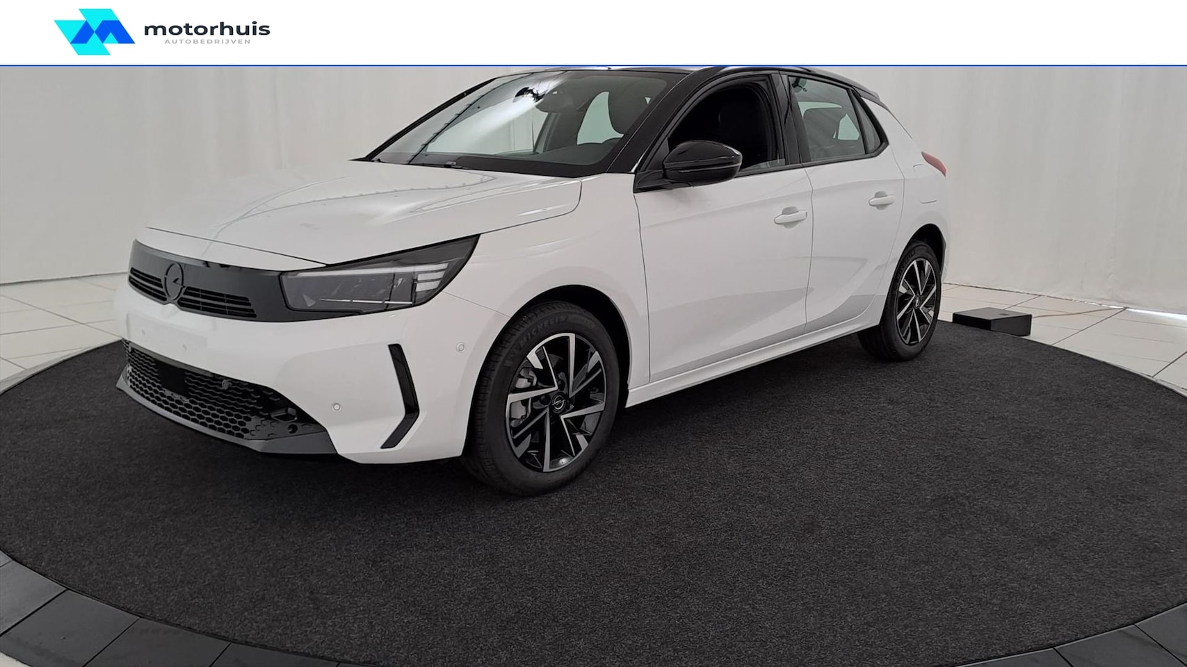 Opel Corsa - 1.2 Turbo Hybrid 110pk eDCT GS Zwart dak | 16 inch LM velgen | Voorraad Voordeel € 4.250,0 - AutoWereld.nl