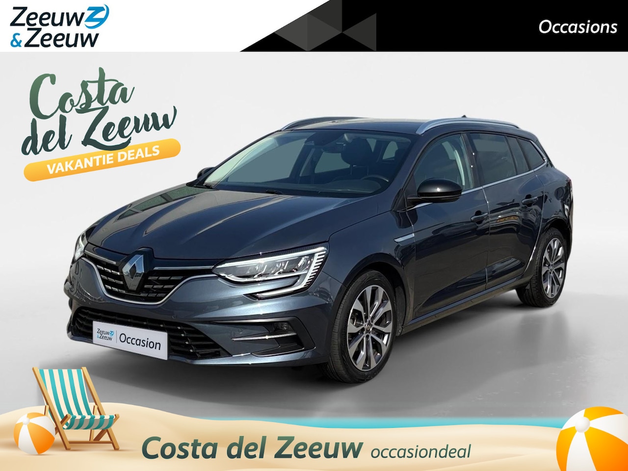 Renault Mégane Estate - 140PK TCe 140 Techno Automaat | Stoel & Stuurwielverwarming | Digital Cockpit | Climate Co - AutoWereld.nl