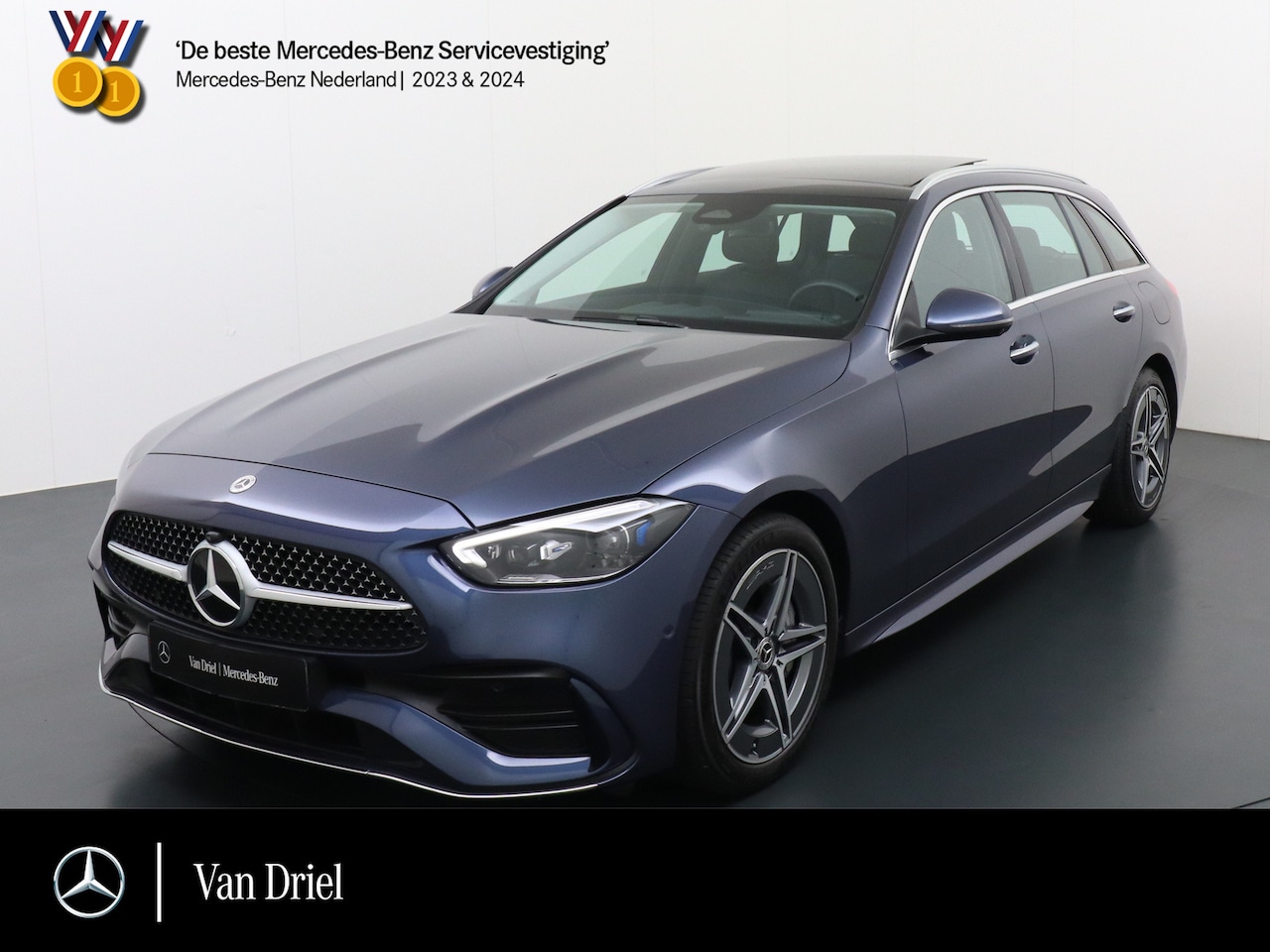 Mercedes-Benz C-klasse Estate - 300 e AMG Line | Pano HUD Ventilatie Burmester - AutoWereld.nl